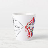 CSCMC-Logo mit Tribal Milchtasse (Vorderseite)