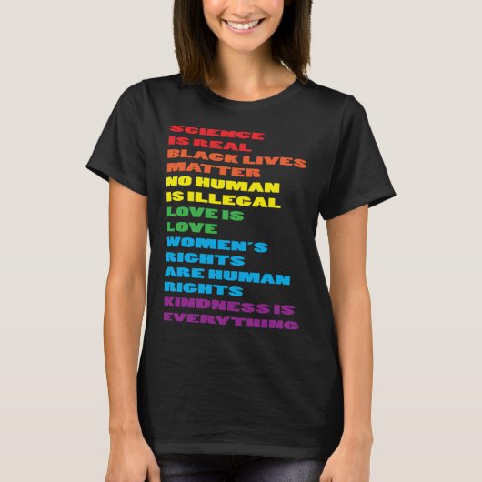 CSD LGBTQIA Parade Acceptance Ally Flag Love Proud T-Shirt (Vorderseite)