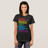 CSD LGBTQIA Parade Acceptance Ally Flag Love Proud T-Shirt (Vorne ganz)