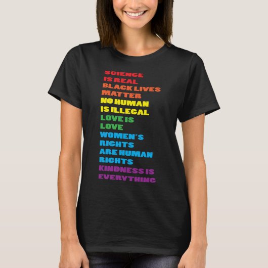 CSD LGBTQIA Parade Akzeptanz alleiniger Flaggen Li T-Shirt (Vorderseite)