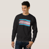 CSD-Markierung für Transgender-Pride Sweatshirt (Vorne ganz)