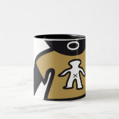 CSeeK Junge Zweifarbige Tasse (Mittel)