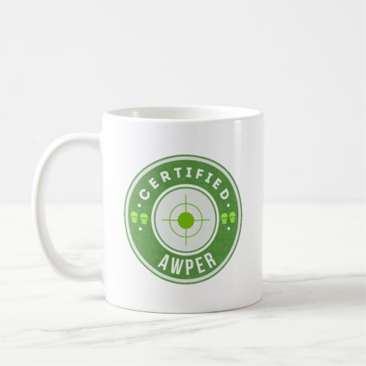 CSGO Certified Sniper Mug Kaffeetasse (Links)