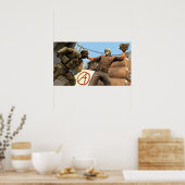 Csgo CT vs T Poster (Küche)