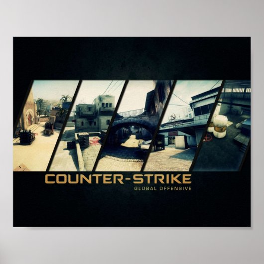 CSGO MAPS HQ POSTER (Vorne)