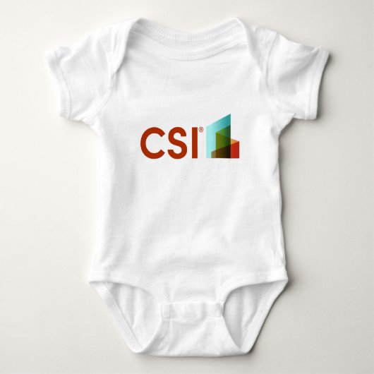 CSI Baby One-Piece Baby Strampler (Vorderseite)