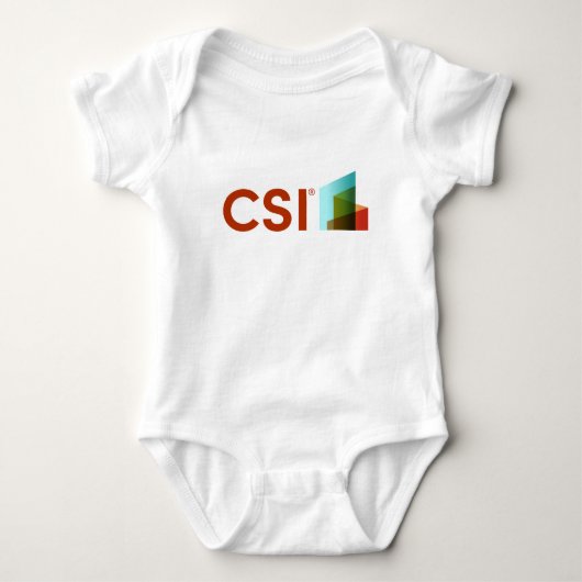 CSI Baby One-Piece Strampler (Vorderseite)