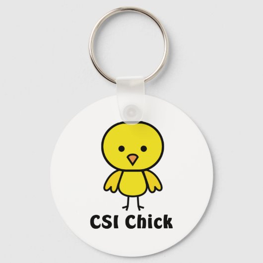 CSI Chick Schlüsselanhänger (Vorderseite)
