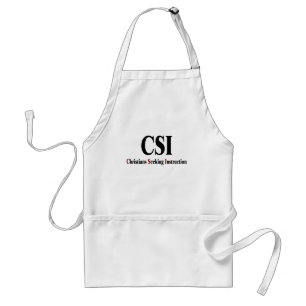 CSI Christians Schürze