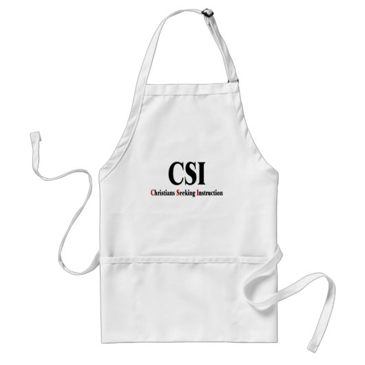 CSI Christians Schürze (Vorne)