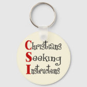 CSI Christlich Akronymne Schlüsselanhänger (Vorderseite)