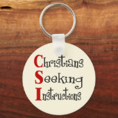 CSI Christlich Akronymne Schlüsselanhänger (Vorderseite)