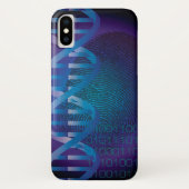 CSI DNA Fingerprint Science Case-Mate iPhone Hülle (Rückseite)