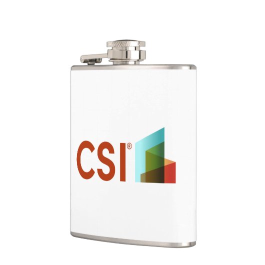 CSI-Flasche Flachmann (Links)