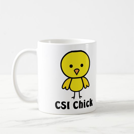 CSI-Küken Kaffeetasse (Links)