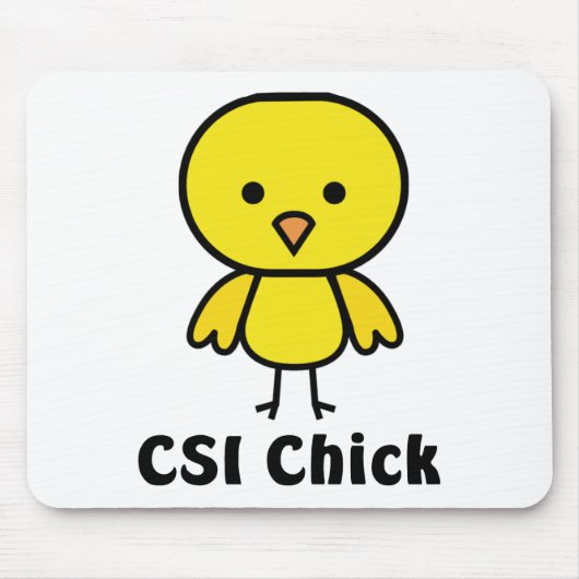 CSI-Küken Mousepad (Vorne)