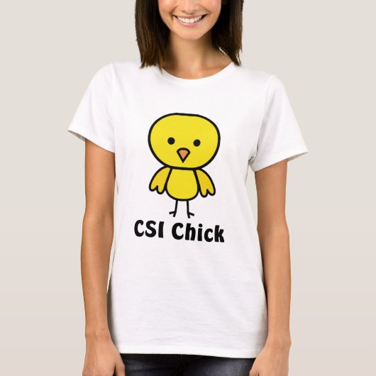 CSI-Küken T-Shirt (Vorderseite)