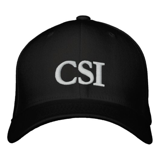 CSI Las Vegas TV Show Baseball Cap Bestickte Kappe (Vorderseite)