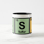 CSI machte von den Elementen Zweifarbige Tasse (Mittel)