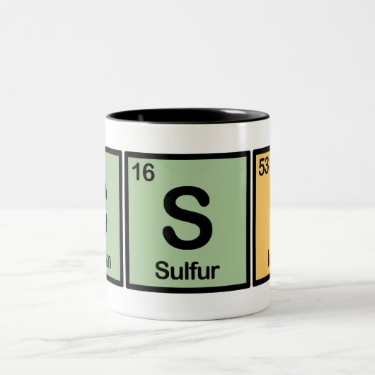 CSI machte von den Elementen Zweifarbige Tasse (Mittel)