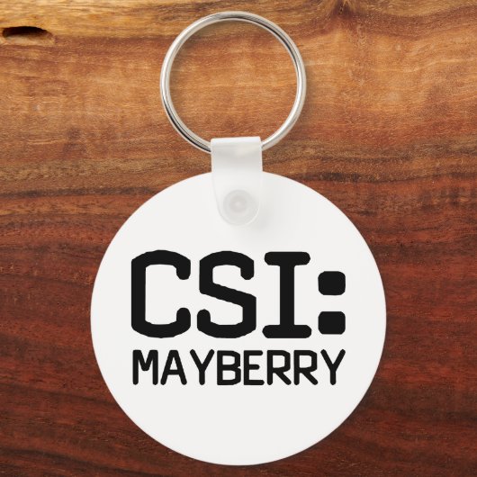CSI Mayberry Schlüsselanhänger (Vorderseite)