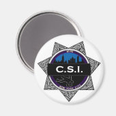 CSI New York TV Show Magnet Geschenk (Vorderseite/Rückseite)
