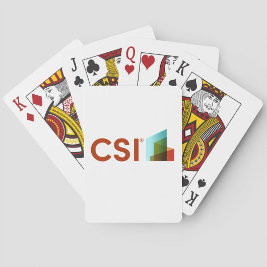 CSI Playing Cards Spielkarten (Rückseite)