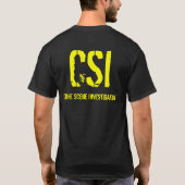CSI. Pufferspeicher-Szenen-Untersuchung T-Shirt (Rückseite)