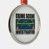CSI SILBERNES ORNAMENT (Rechts)