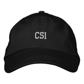 CSI-StickHat Bestickte Baseballkappe