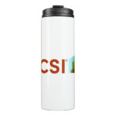 CSI Wasserflasche Thermosbecher (Vorderseite)
