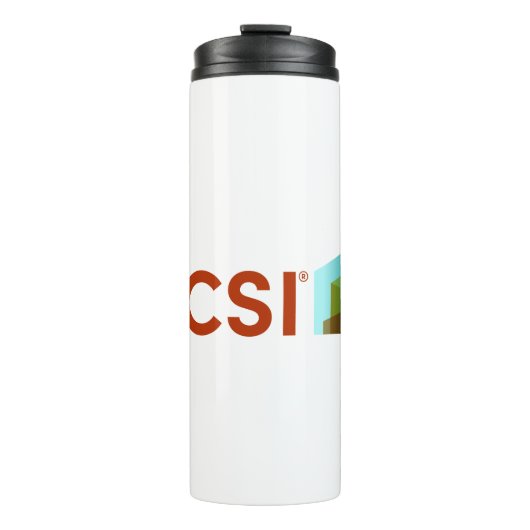 CSI Wasserflasche Thermosbecher (Vorderseite)