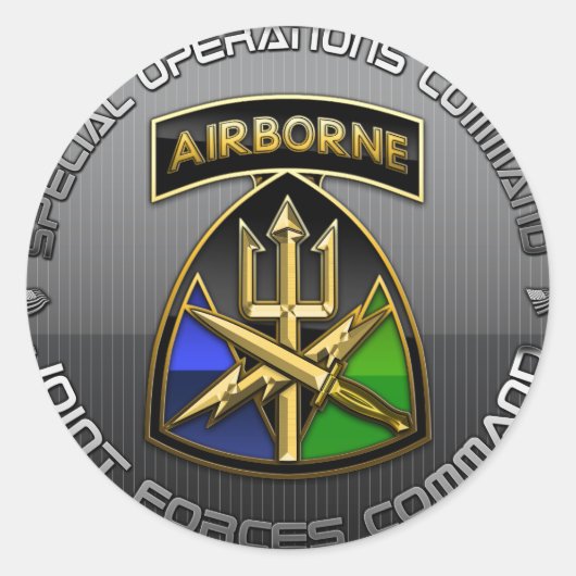 CSIB+SSI-Kommando der gemeinsamen Streitkräfte des Runder Aufkleber (Vorderseite)