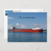 CSL Assiniboine Postkarte (Vorne/Hinten)
