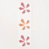 CSL St. Augustine Red Bloom Yoga Mat Yogamatte (Vorderseite)