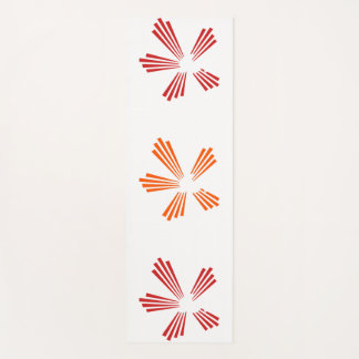 CSL St. Augustine Red Bloom Yoga Mat Yogamatte