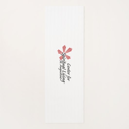 CSL St. Augustine Red Bloom Yoga Mat Yogamatte (Rückseite)