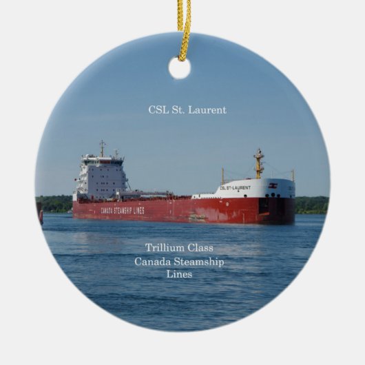 CSL St. Laurent Keramikornament (Vorne)