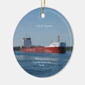 CSL St. Laurent Keramikornament (Links)