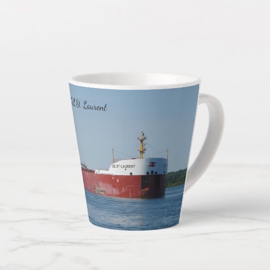 CSL St. Laurent Latte Tasse (Rechte Ecke)