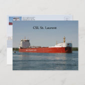 CSL St. Laurent Postkarte (Vorne/Hinten)