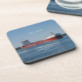 CSL St. Laurent Set von 6 harten Kunststoff-Unters Untersetzer (Linke Seite)