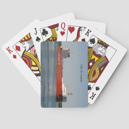 CSL St. Laurent Spielkarten (Rückseite)