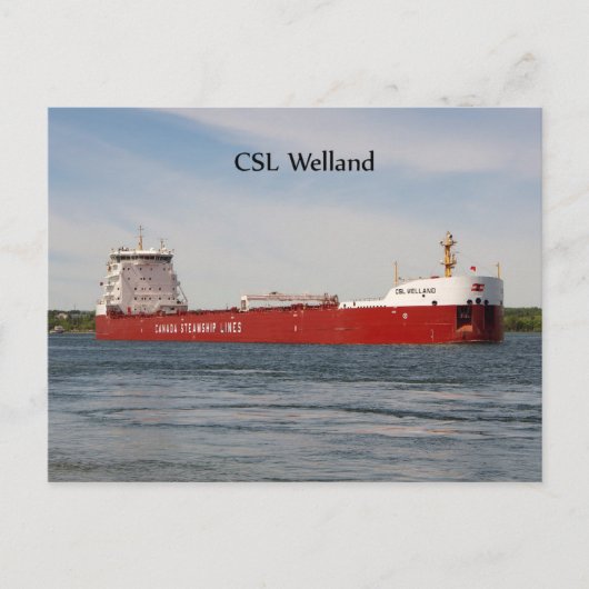 CSL Welland Postcard Postkarte (Vorderseite)