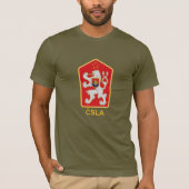 ČSLA - Tschechoslowakischer die T-Shirt (Vorderseite)