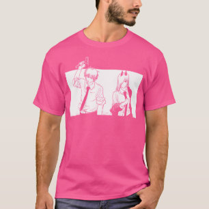 Csm Pochita Manga Gun Fiend Anime 2021 Denji und P T-Shirt