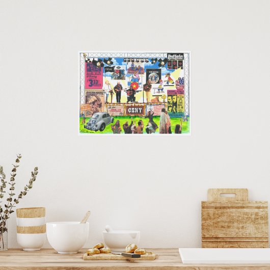 CSNY POSTER (Küche)