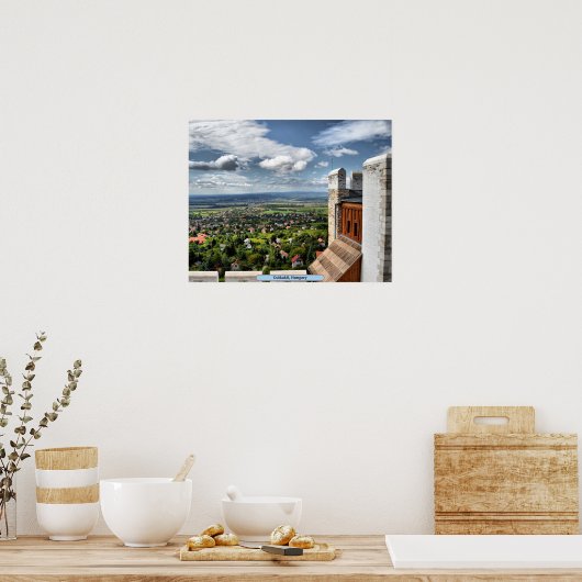 Csókakő, Ungarn Poster (Küche)