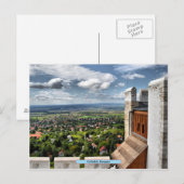 Csókakő, Ungarn Postkarte (Vorne/Hinten)