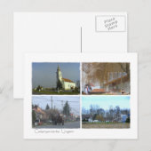 Csokonyavisonta, Postkarte (Vorne/Hinten)